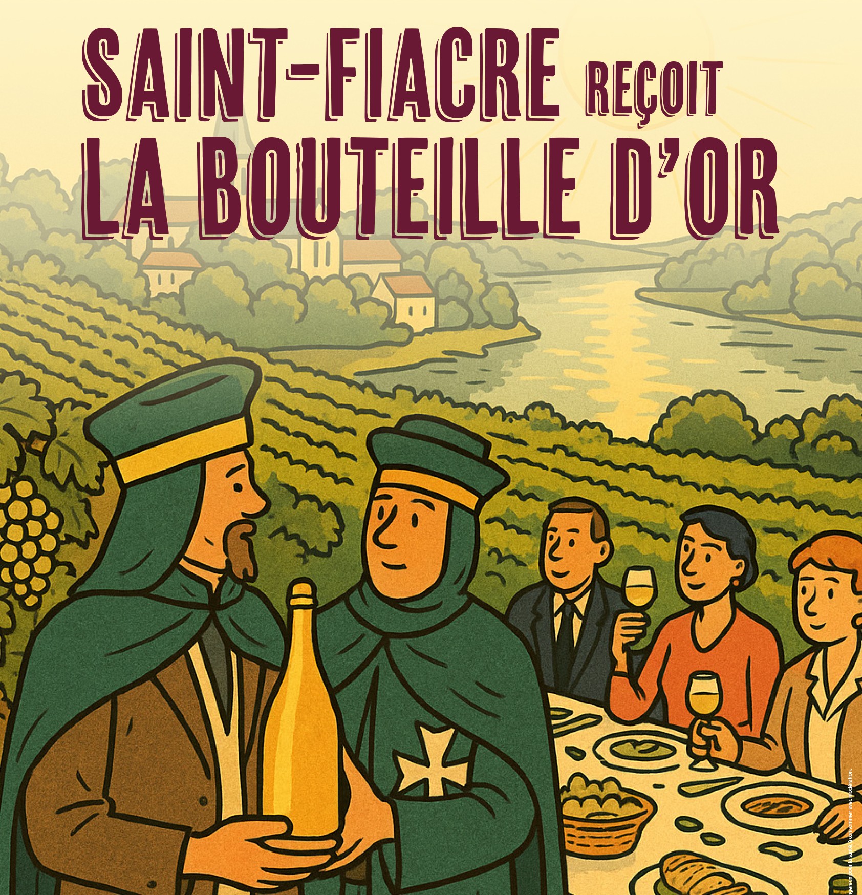 La Bouteille d’or à Saint-Fiacre, Domaine Gadais Père & Fils